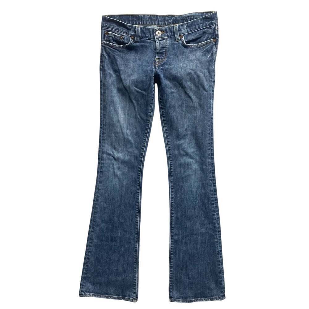 VTG USA Lucky Brand Lil Maggie 6/28 Y2K 90s Flared Low Rise Bootcut Denim Jeans